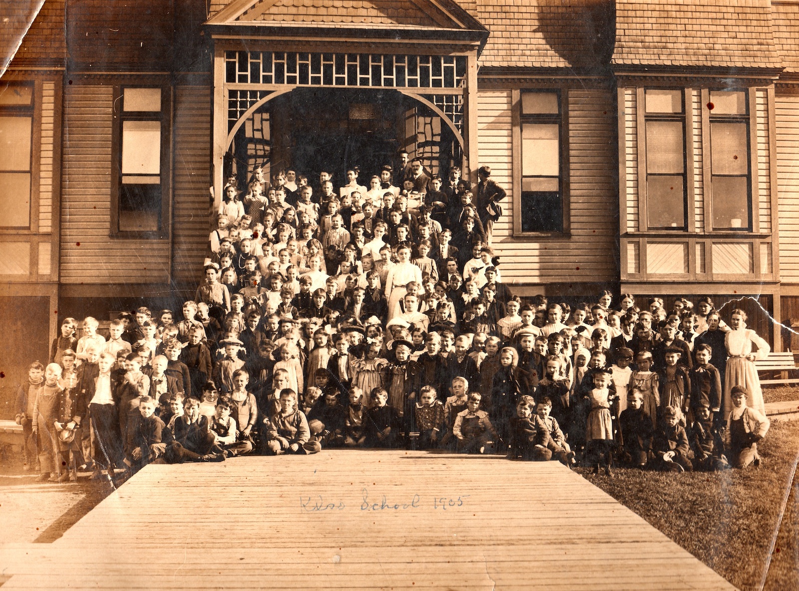 Kelso School children, 1905