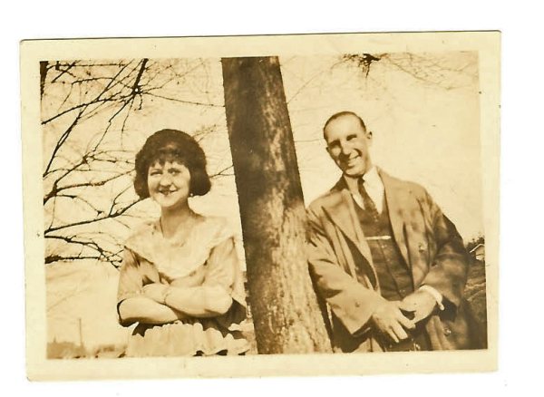 unknown Ostrander couple